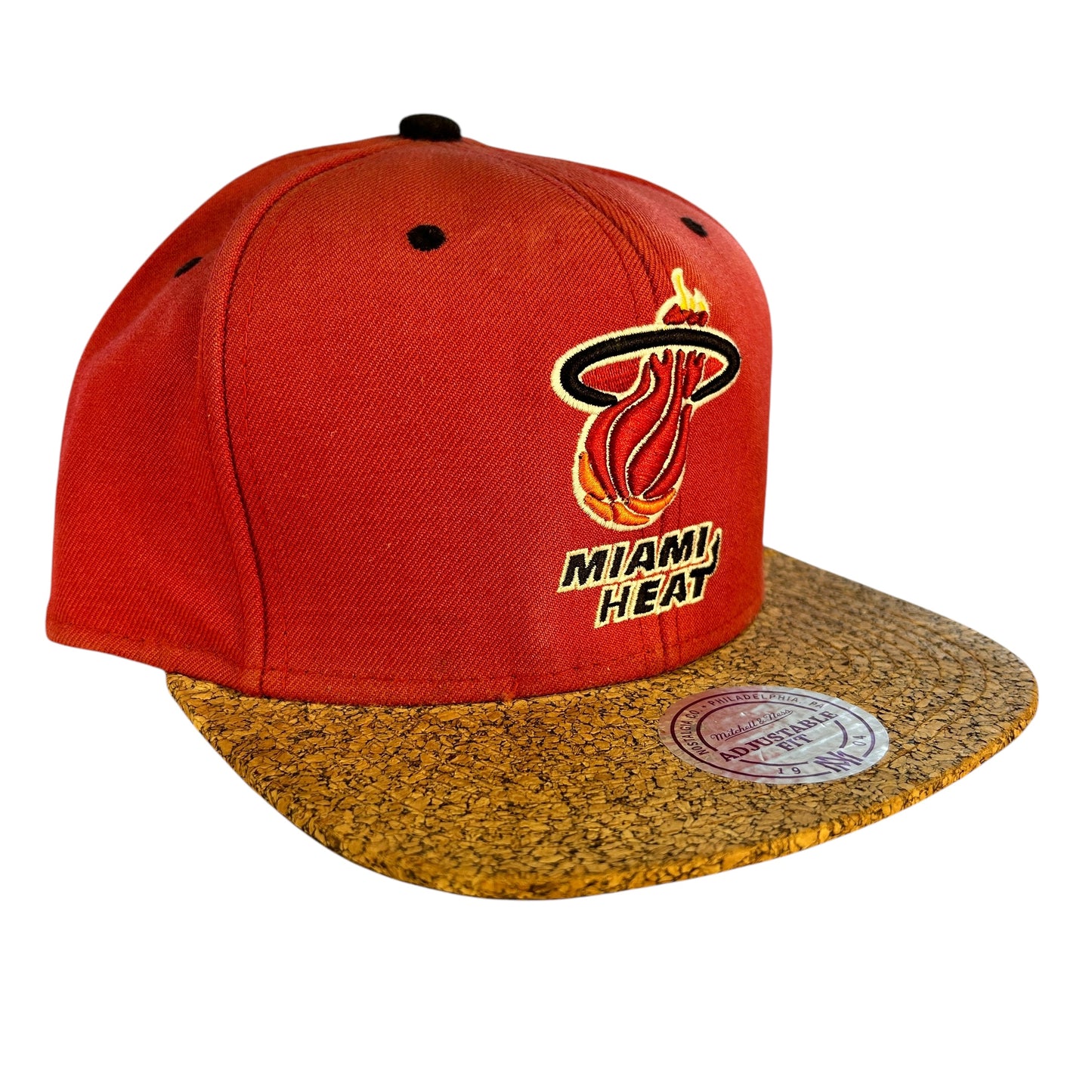 Miami Heat Corkboard Snapback Cap - Adult - NBA