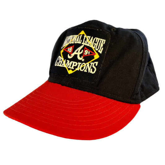 Atlanta Braves 1991 Champions Vintage Snapback Cap 