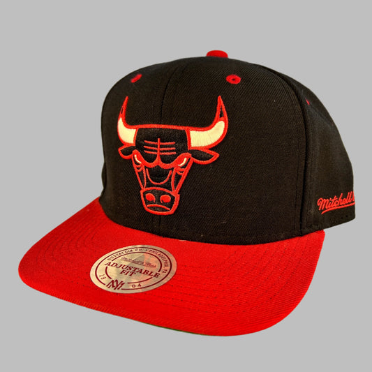 Chicago Bulls Hardwood Classic Black Snapback Cap