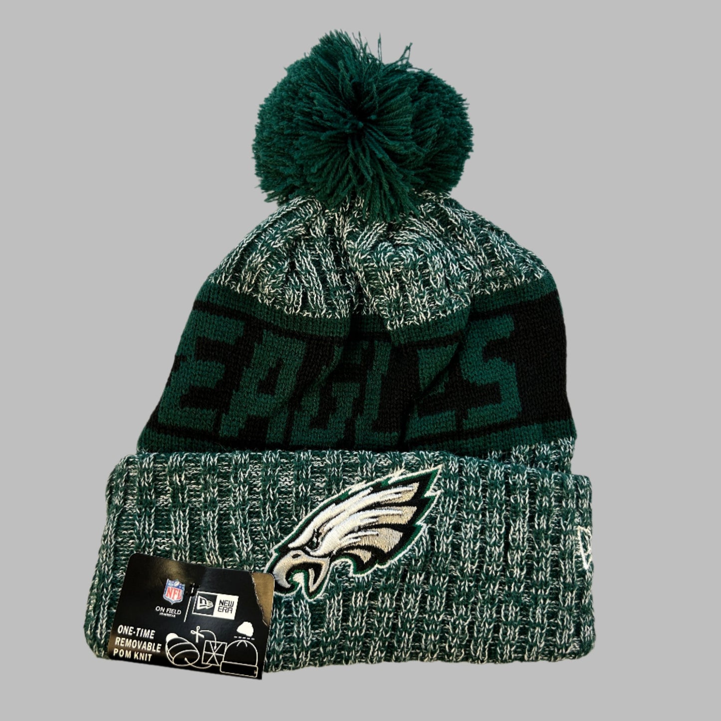 Philadelphia Eagles Tip Off Series Bobble Hat - Adult - New - New Era - NFL