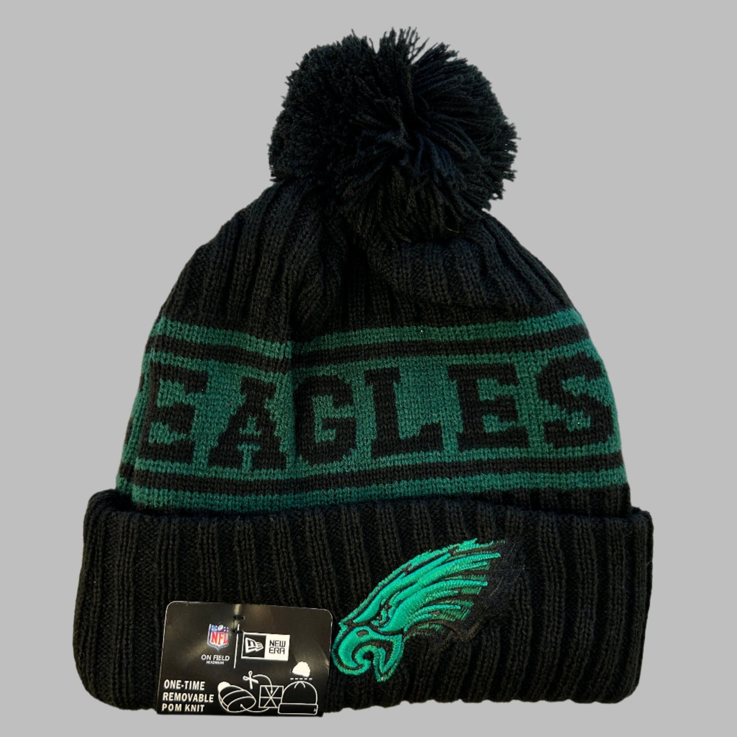 Philadelphia Eagles Tip Off Series Bobble Hat - Adult - New - New Era - NFL