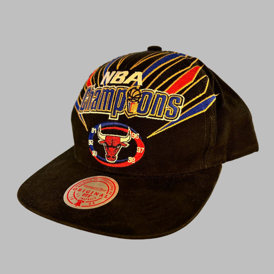 Chicago Bulls 1998 NBA Champions Throwback Snapback Cap