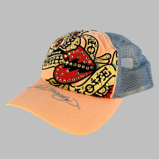 Ed Hardy "Death Of Love" Trucker Cap - Ladies Trucker Cap