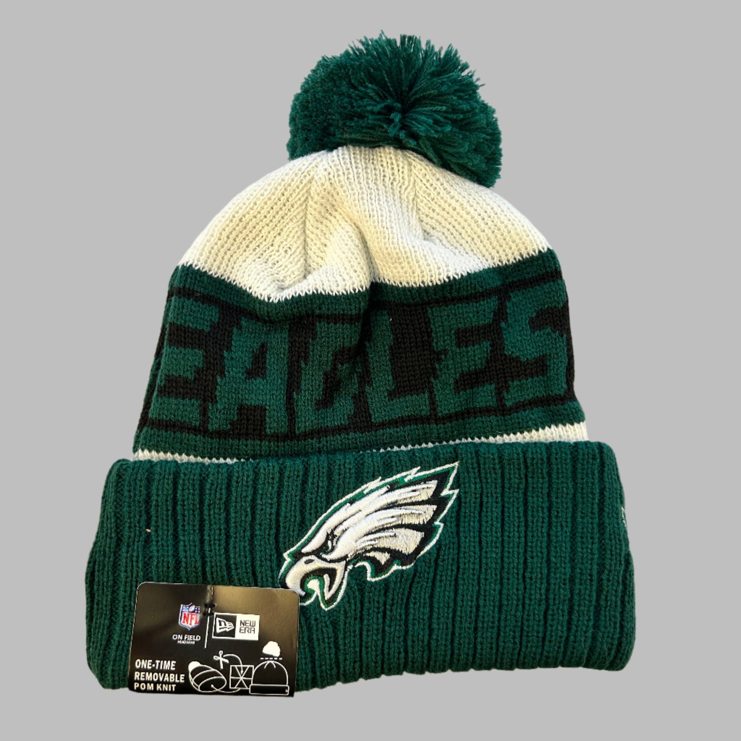 Philadelphia Eagles Tip Off Series Bobble Hat - Adult - New - New Era - NFL