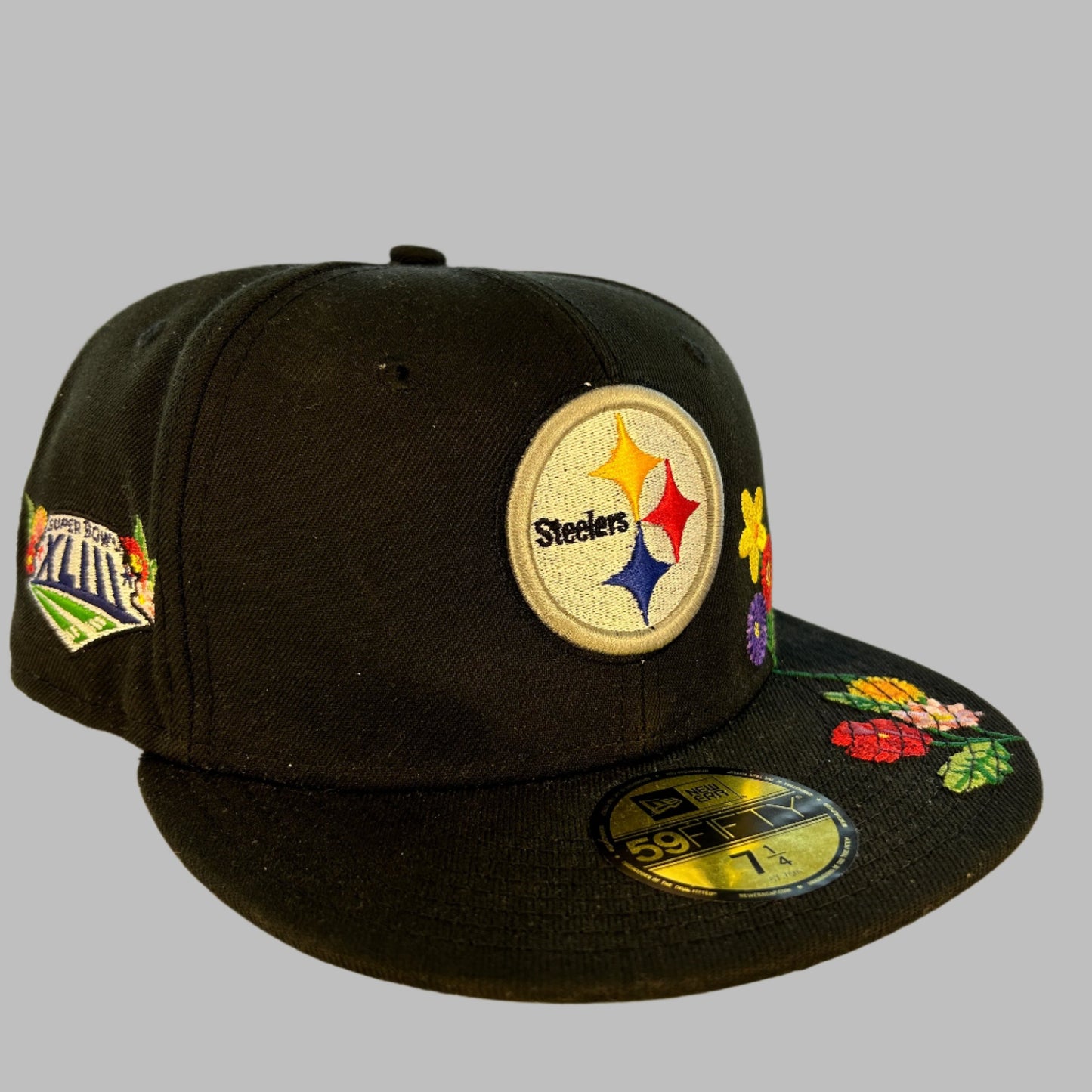 Pitsburg Steelers 59FIFTY Flower Snapback Cap - Adult - NFL