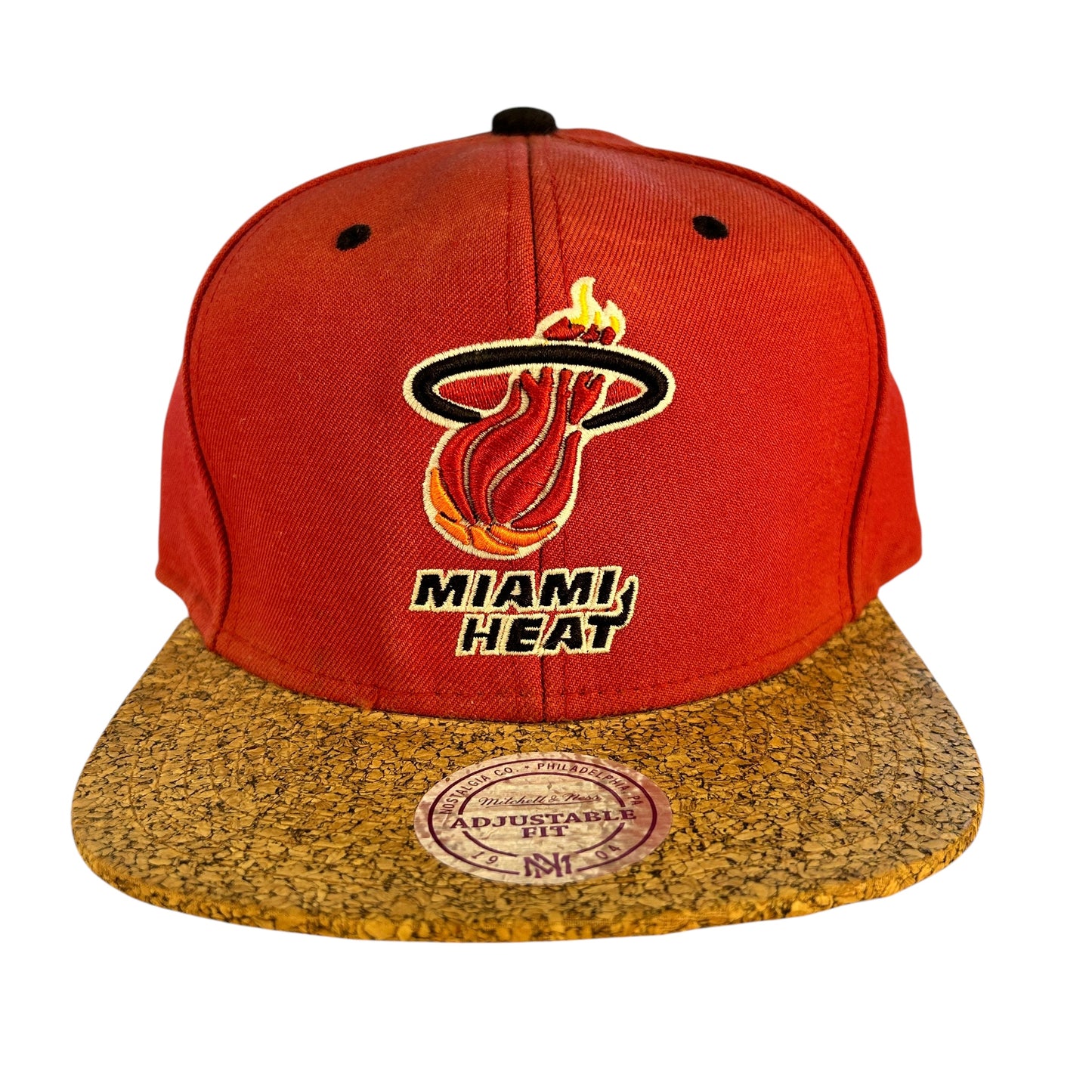 Miami Heat Corkboard Snapback Cap - Adult - NBA