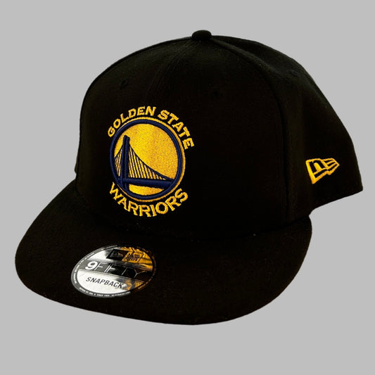 Golden State Warriors Black 9FIFTY Snapback Cap