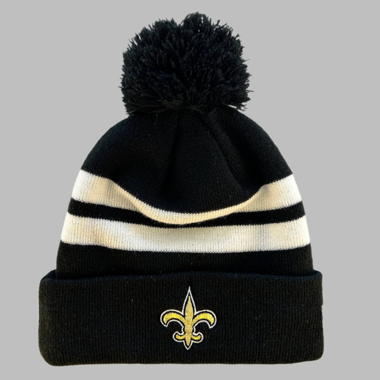 New Orleans Saints Simple Logo Bobble Hat