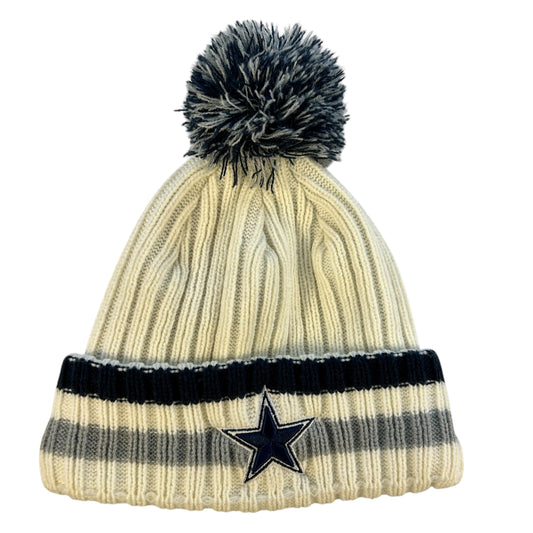 Dallas Cowboys Thick Knit Bobble Hat