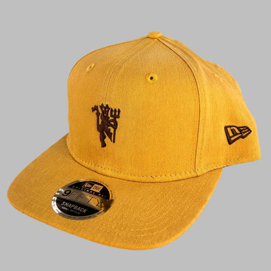 Manchester United Camel Denim Snapback Cap